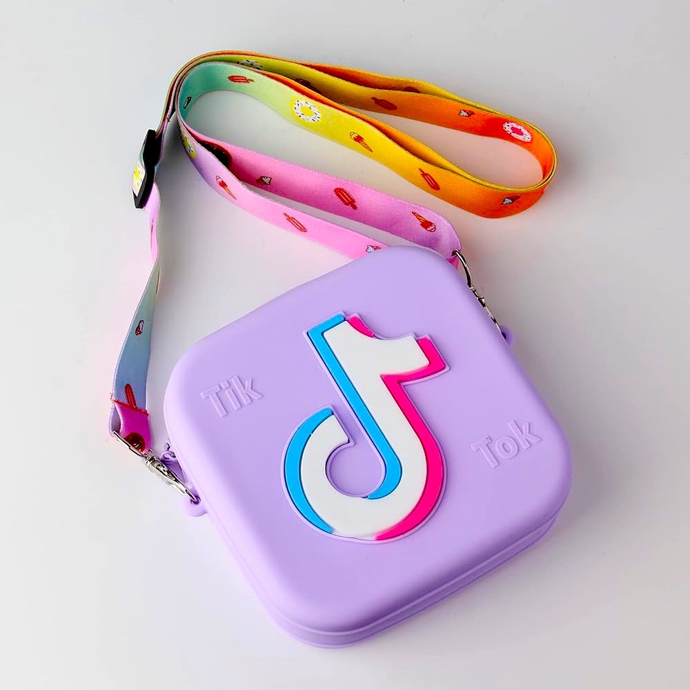 New Girls  Tik tok famous trendy Purple Crossbody Bag